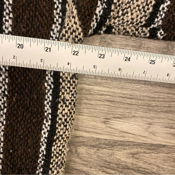 Y2K VTG Frank’s Knit Hoodie L Measurement Good Condition Brn - Picture 4 of 8